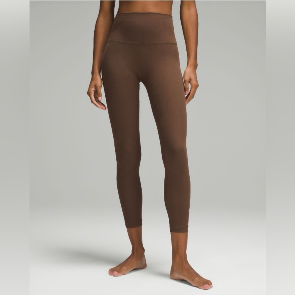 lululemon align ribbed pant 25”
